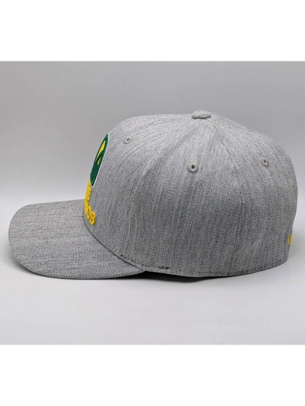 Seattle Supersonics Mitchell & Ness Gray Hat Fitted HWC Size S/M Hardwood NBA